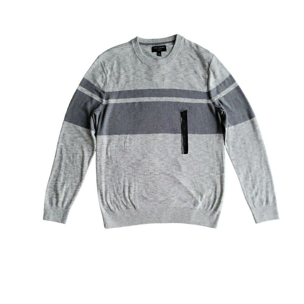 Banana Republic Eco Sweater Grey Men's Sz Large
